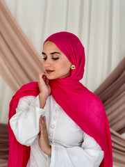 Everyday Modal Scarf - Hot Pink (Outlet)