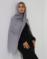 Elite Modal Scarf - Early Grey