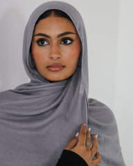 Elite Modal Scarf - Early Grey