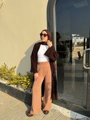 Easy Flow Pants- Light Brown