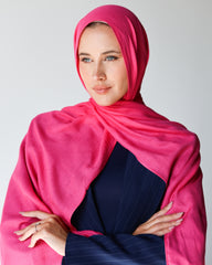 Elite Modal Scarf - Hot Pink