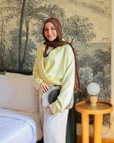 Hazel Wrap blouse
