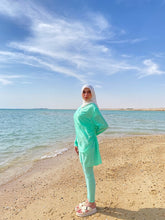 Modest Burkini Swimsuit- Light Mint