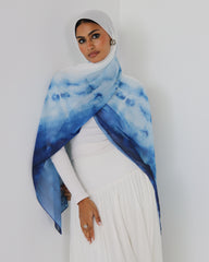 Ocean Dream Marble Scarf