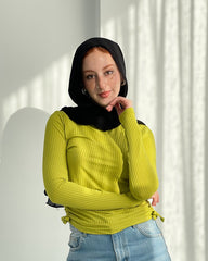 Ribbed Sleeved Basic