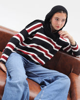 Classic Stripe Polo Pullover