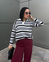 Chill Stripe Pullover