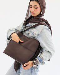 Leather Crossbody Bag With Pockets