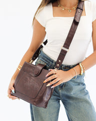 Leather Bucket Bag