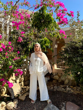 Tie-Front Set- White