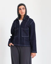 Classic Dark Denim Top