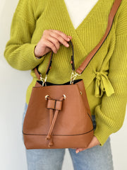 Drawstring Bucket Bag