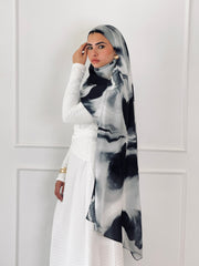 Shadow Fade Marble Scarf