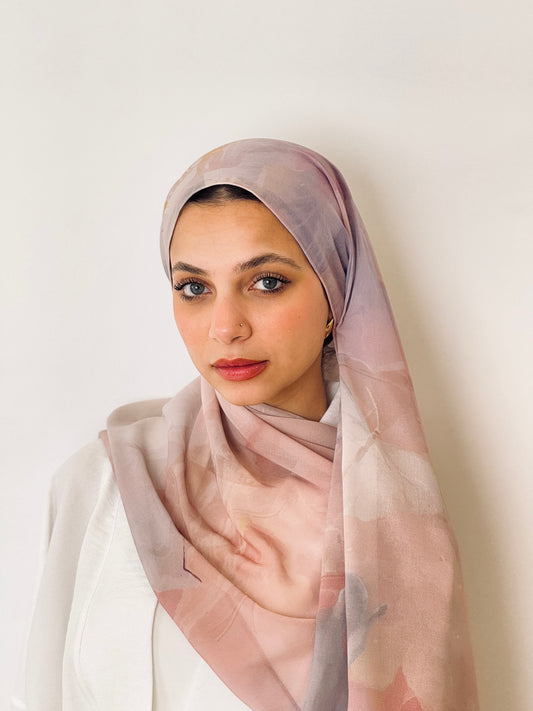 Daisy Marble Scarf