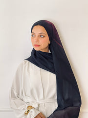 Purple Magic Marble Scarf