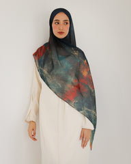 Midnight Ember Scarf