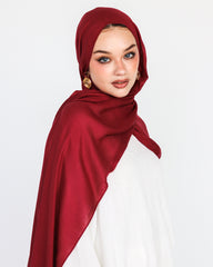 Elite Modal Scarf - Pomegranate