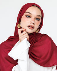 Elite Modal Scarf - Pomegranate