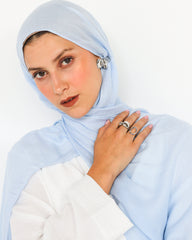 Elite Modal Scarf - Baby Blue