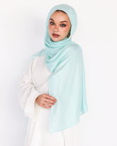 Elite Modal Scarf - Pale Turquoise