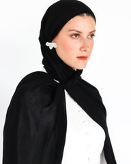 Elite Modal Scarf - Black