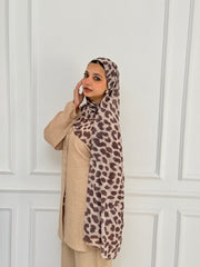 Brown Leo Scarf