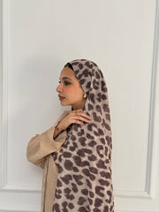 Brown Leo Scarf