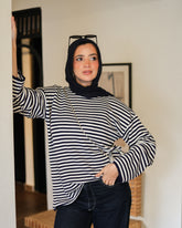 Retro stripe T shirt