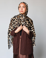 Leopard Premium Modal Scarf