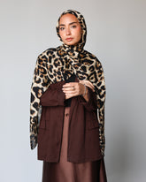 Leopard Premium Modal Scarf
