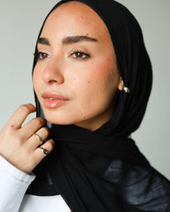 Her Thai Line scarf - Black