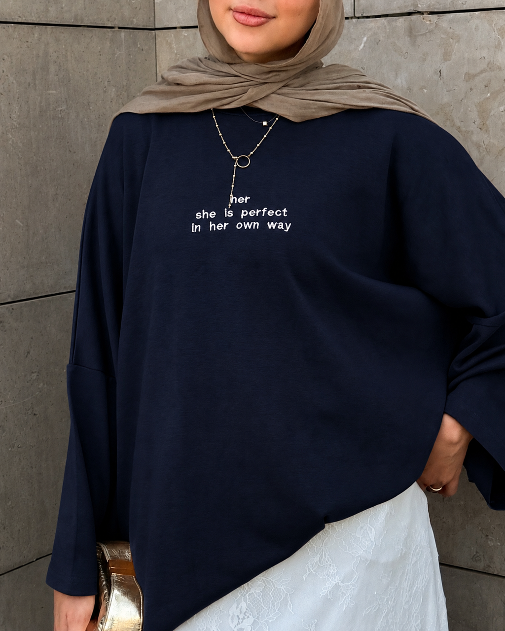her in quote tee