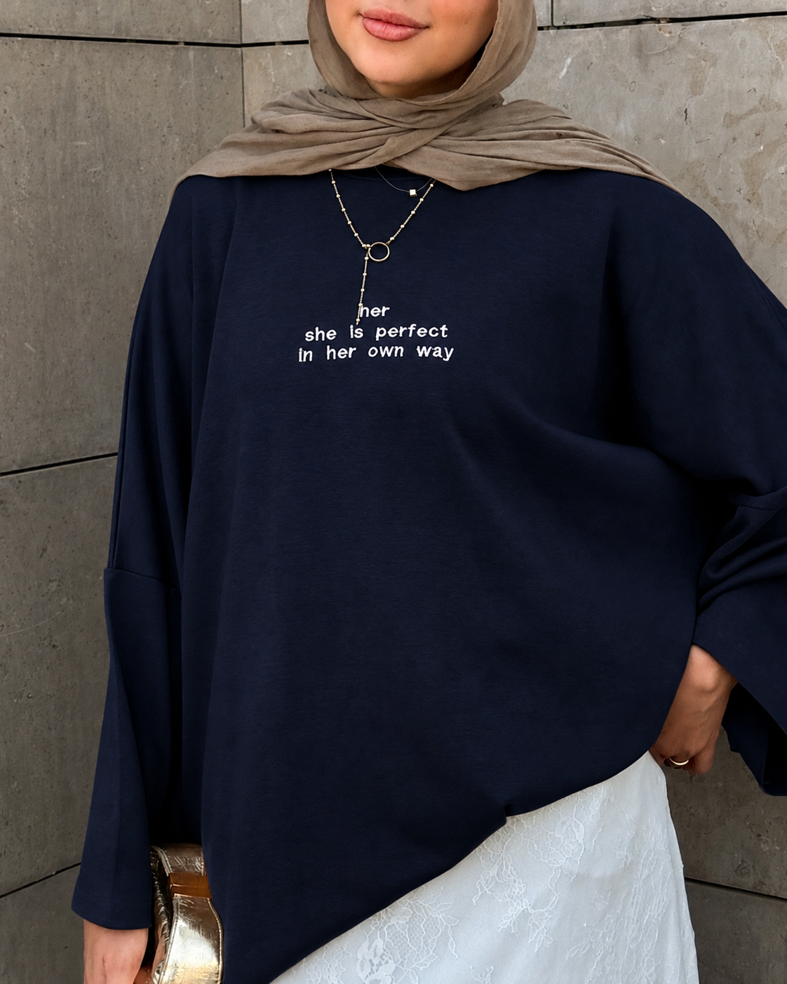 her in quote tee