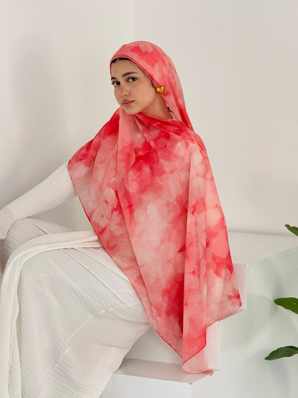 Blush Petal Scarf