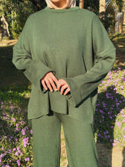 Go To Pants in Olive Green