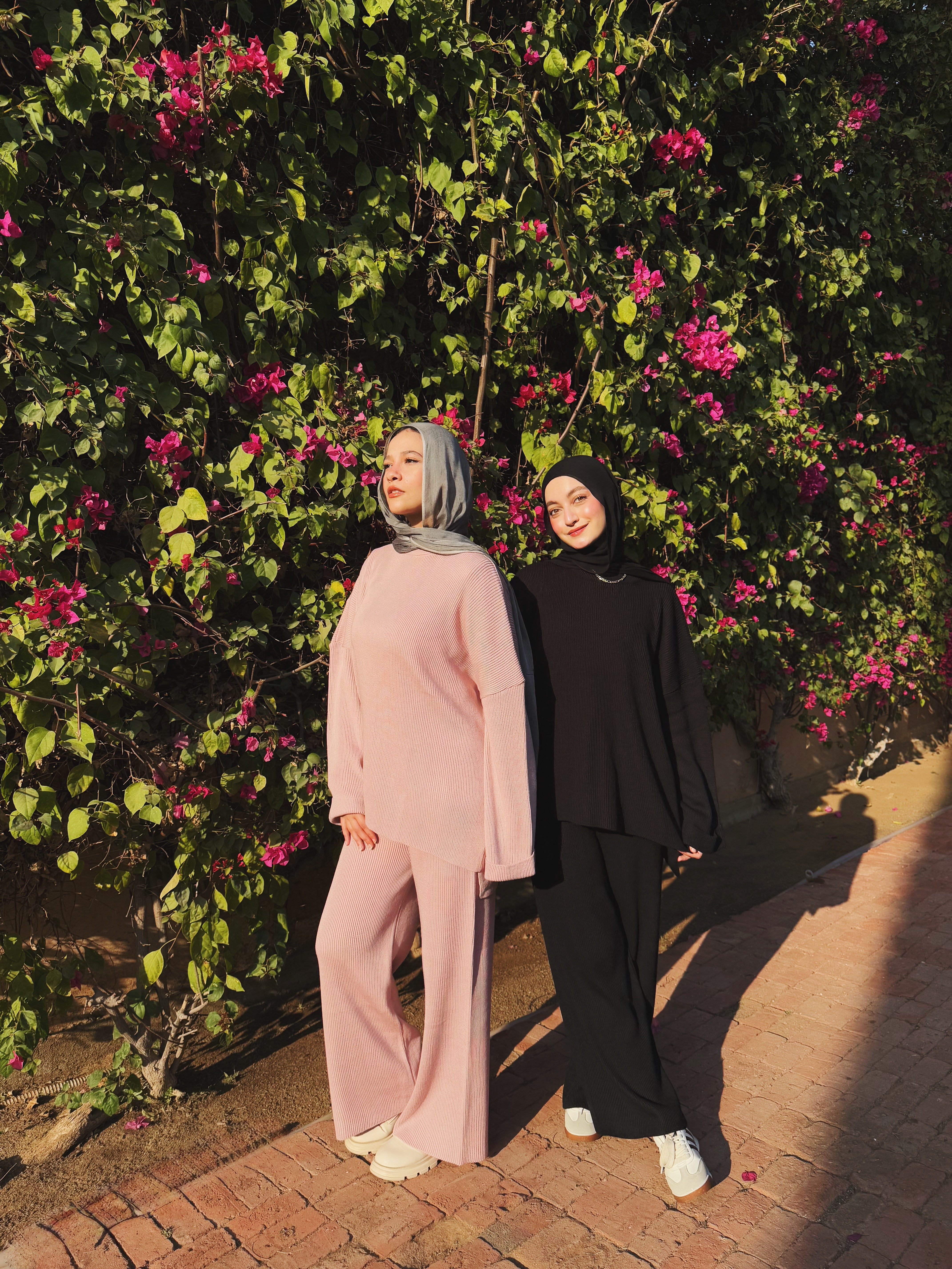 Go To Pants in Powder Pink