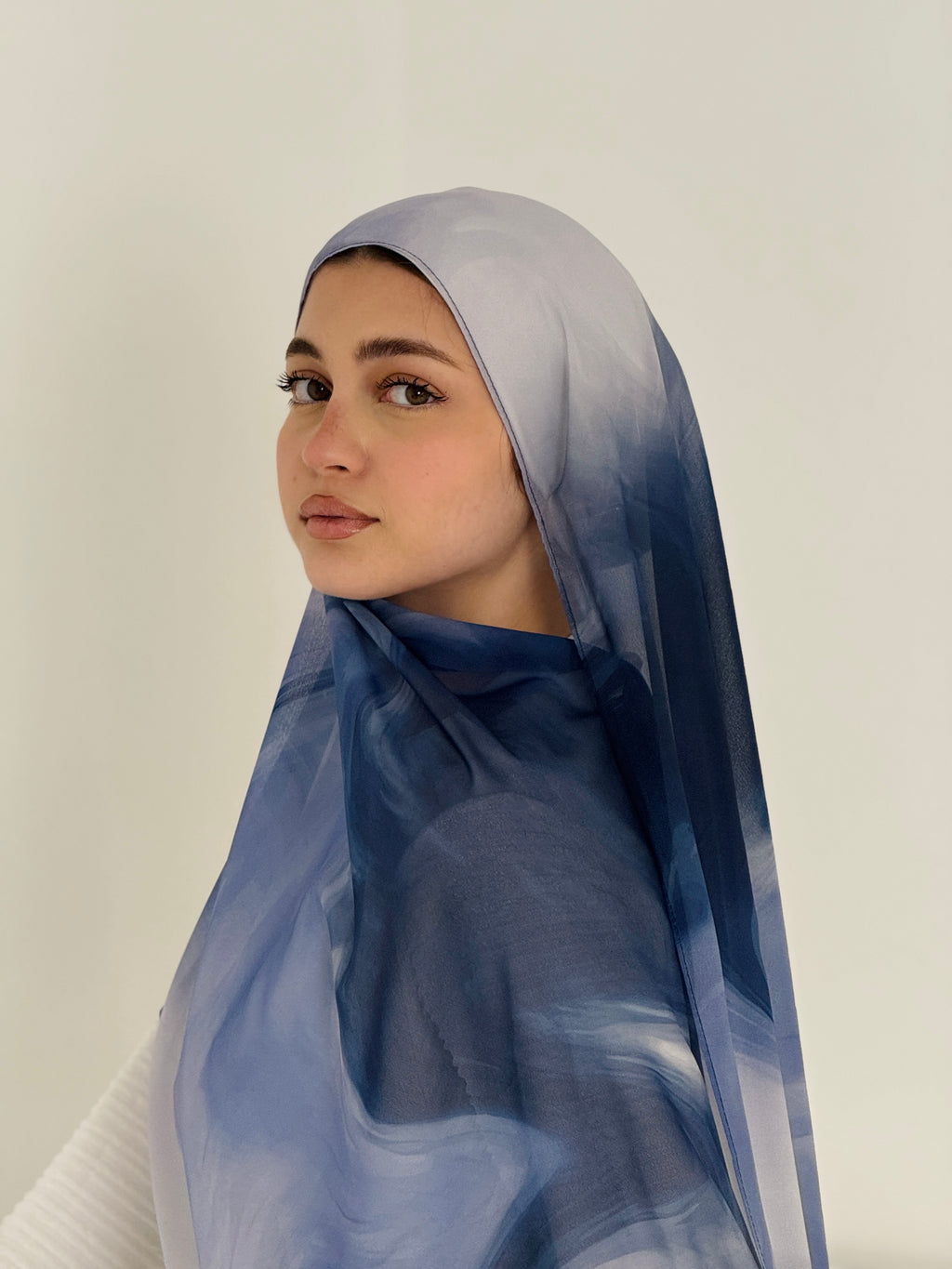 Lavender Smoke Scarf