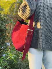 Everyday Bag- Cherry Red