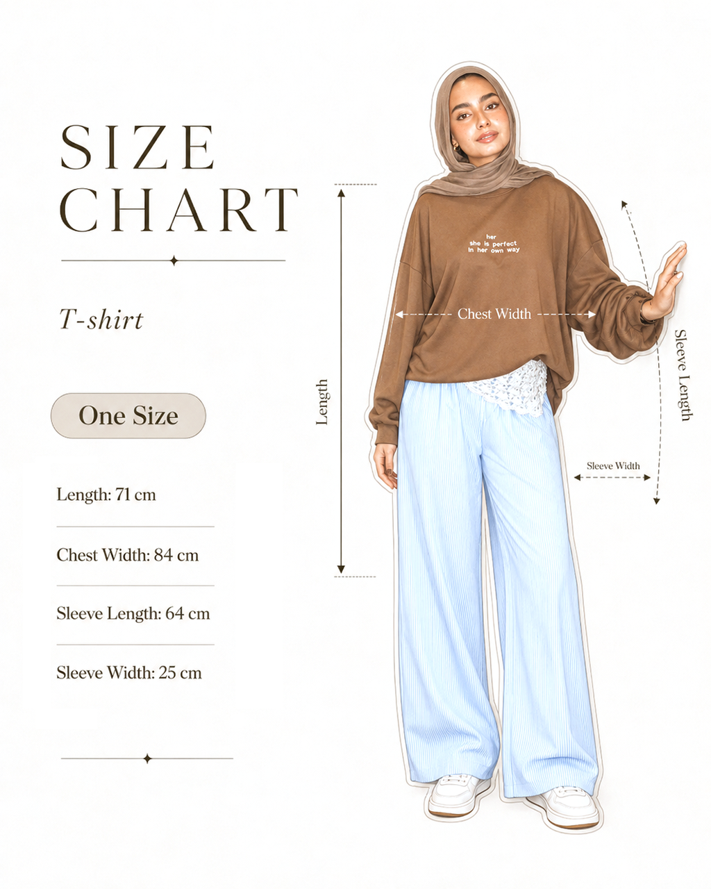 her in quote tee