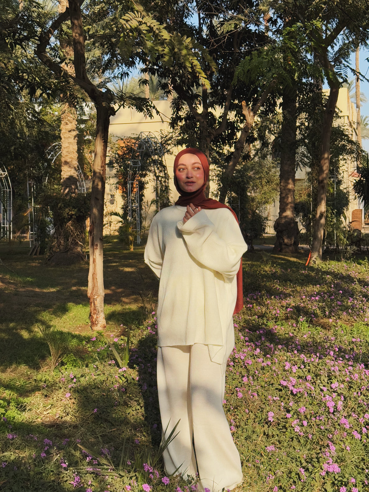 Go To Pants in White