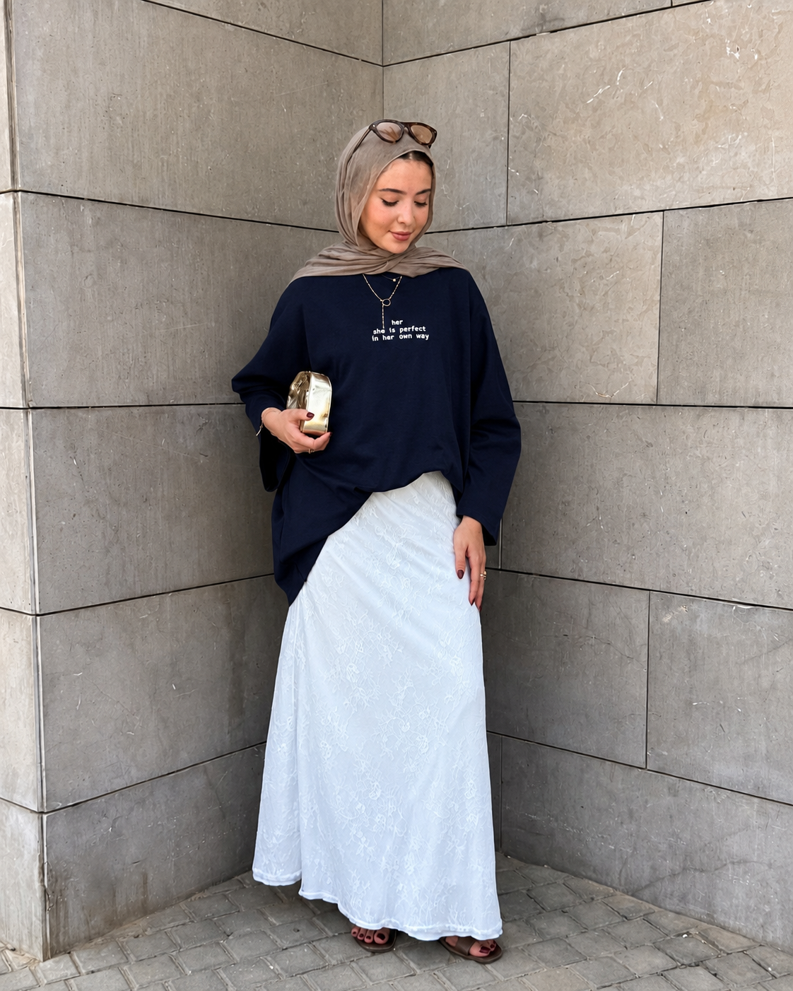 her in quote tee