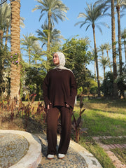 Go To Pants in Brown