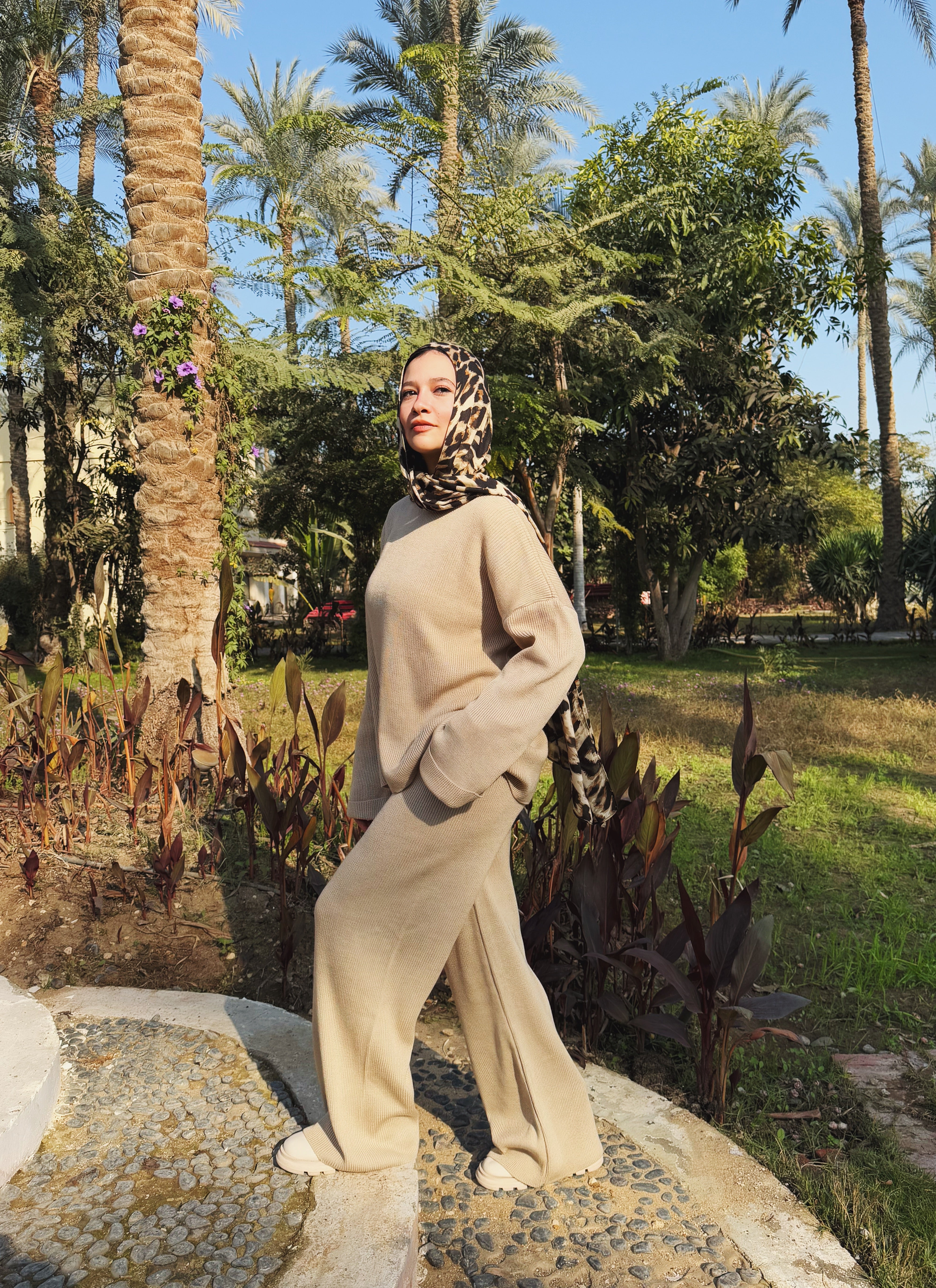 Go To Pants in Beige