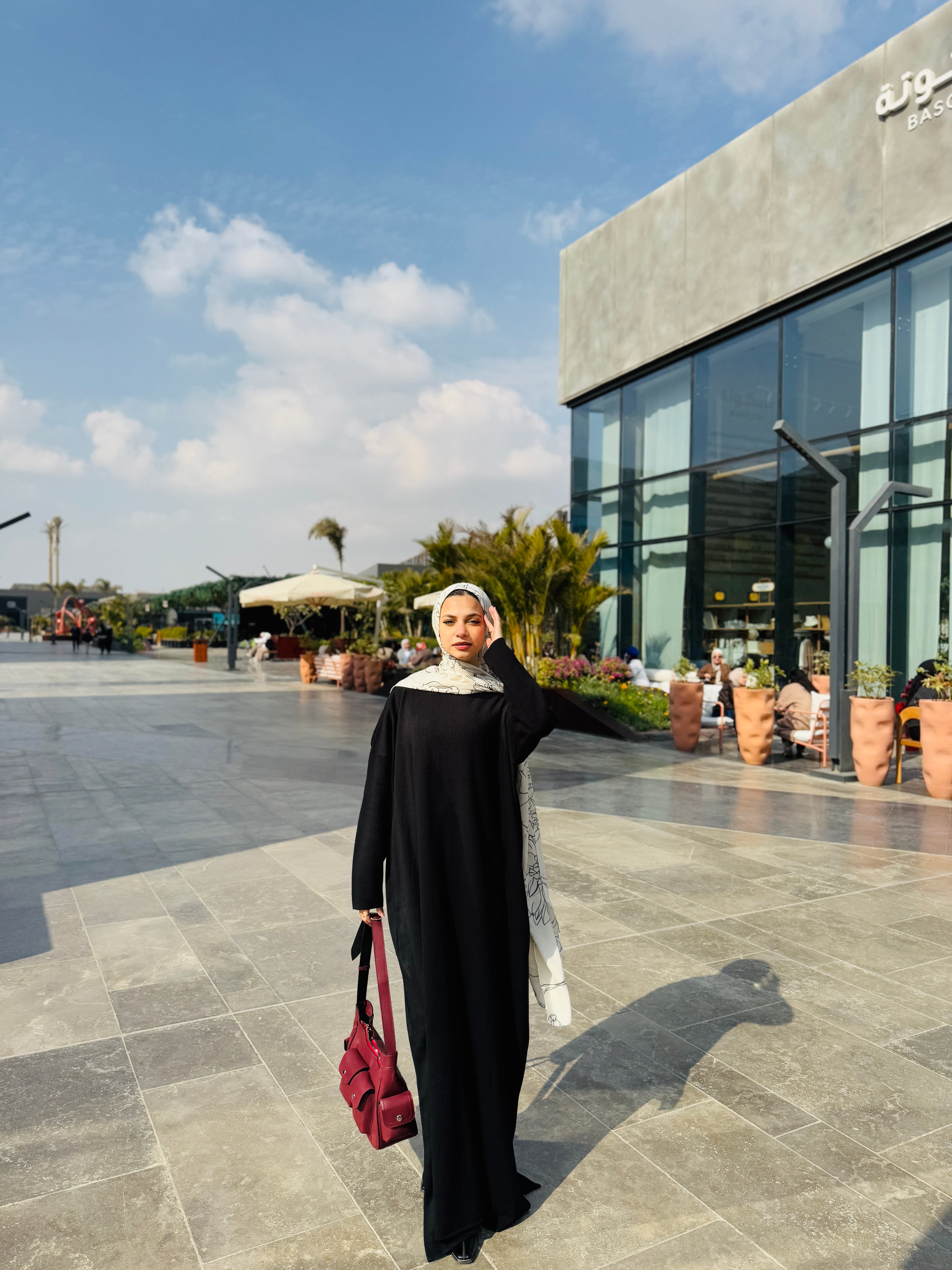 Wool Dress in Black