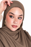 Elite Modal Scarf  - Espresso