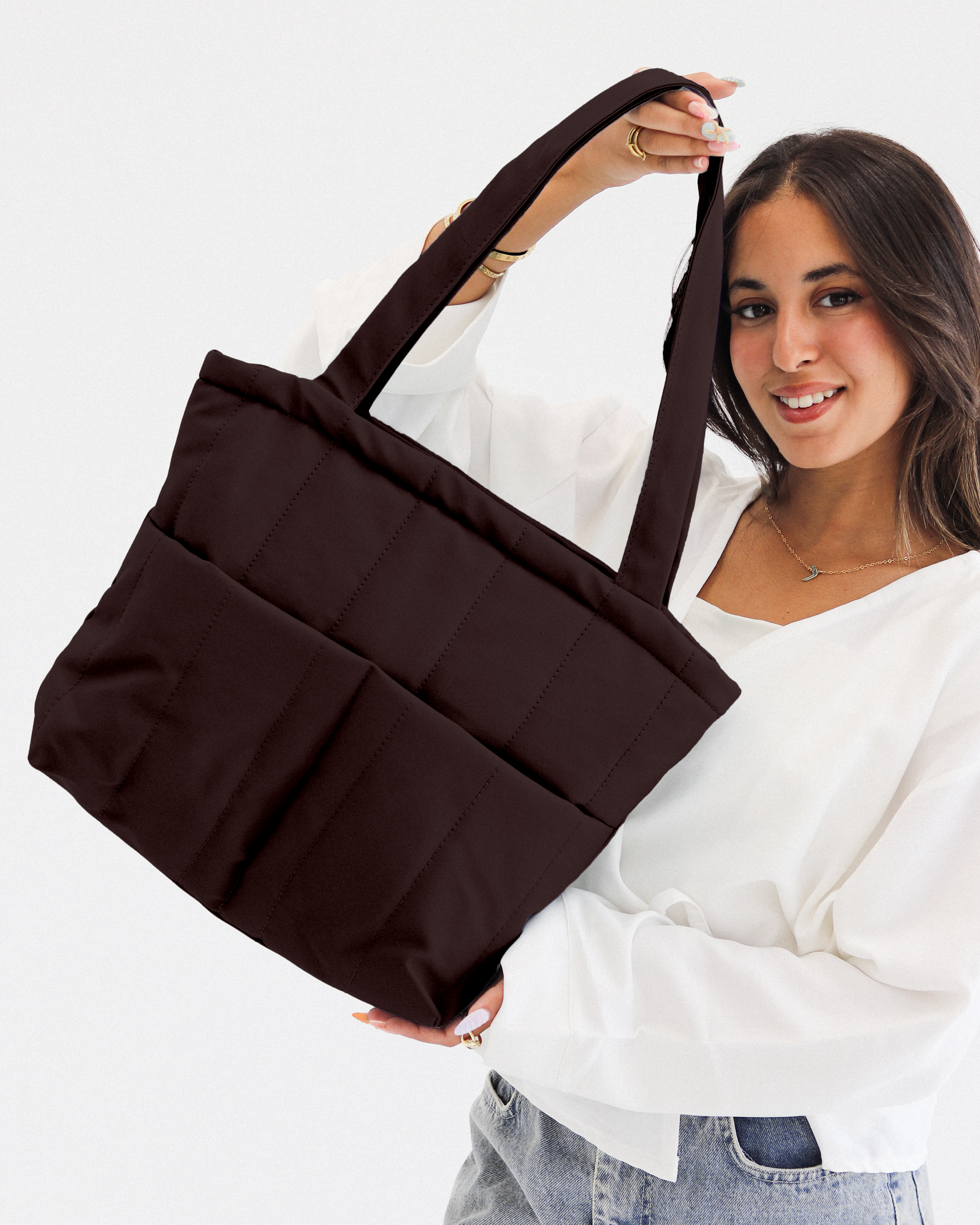 Urban Puff Tote Bag
