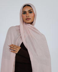 Elite Modal Scarf - Blush Beige