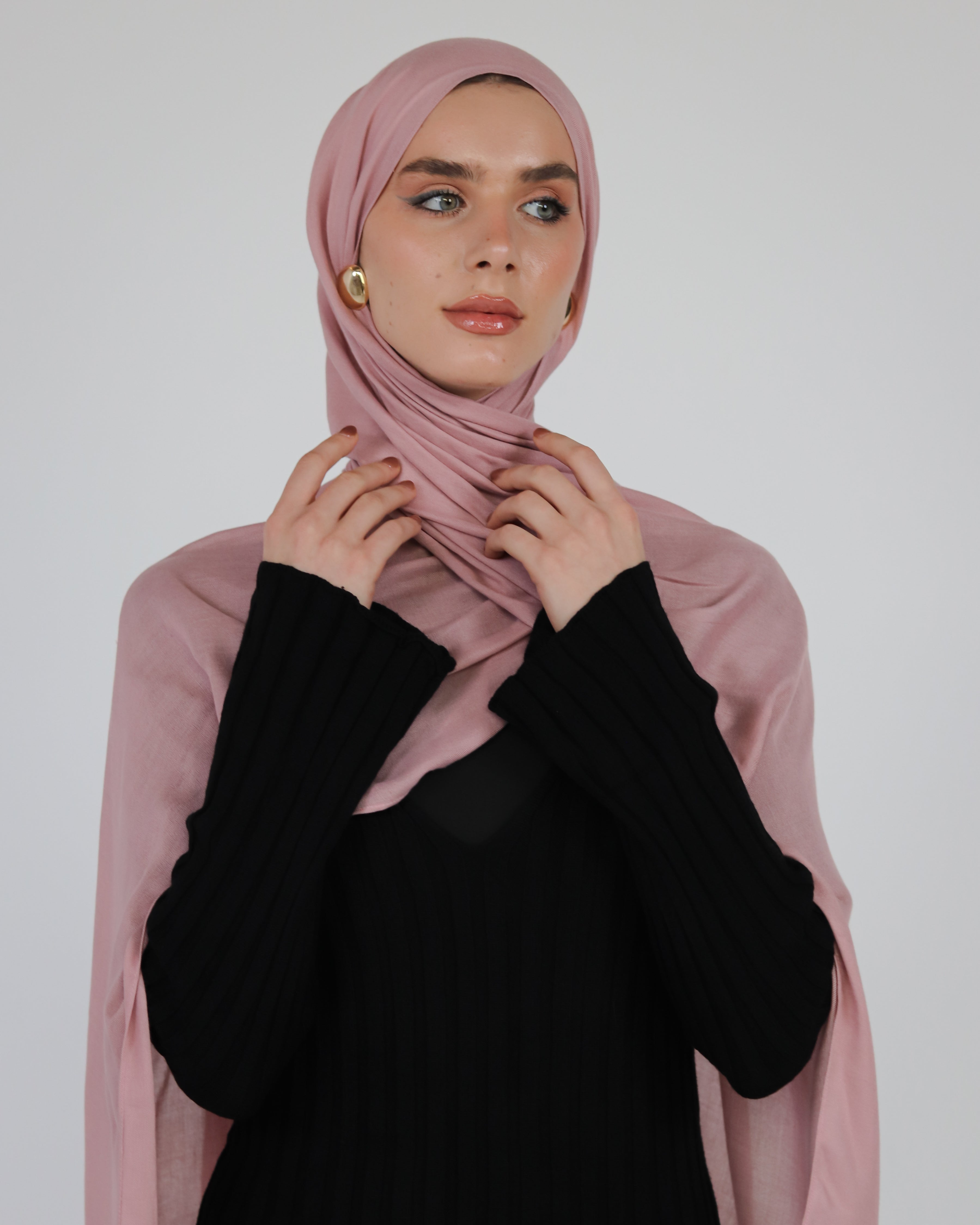 Elite Modal Scarf - Dusty Rose