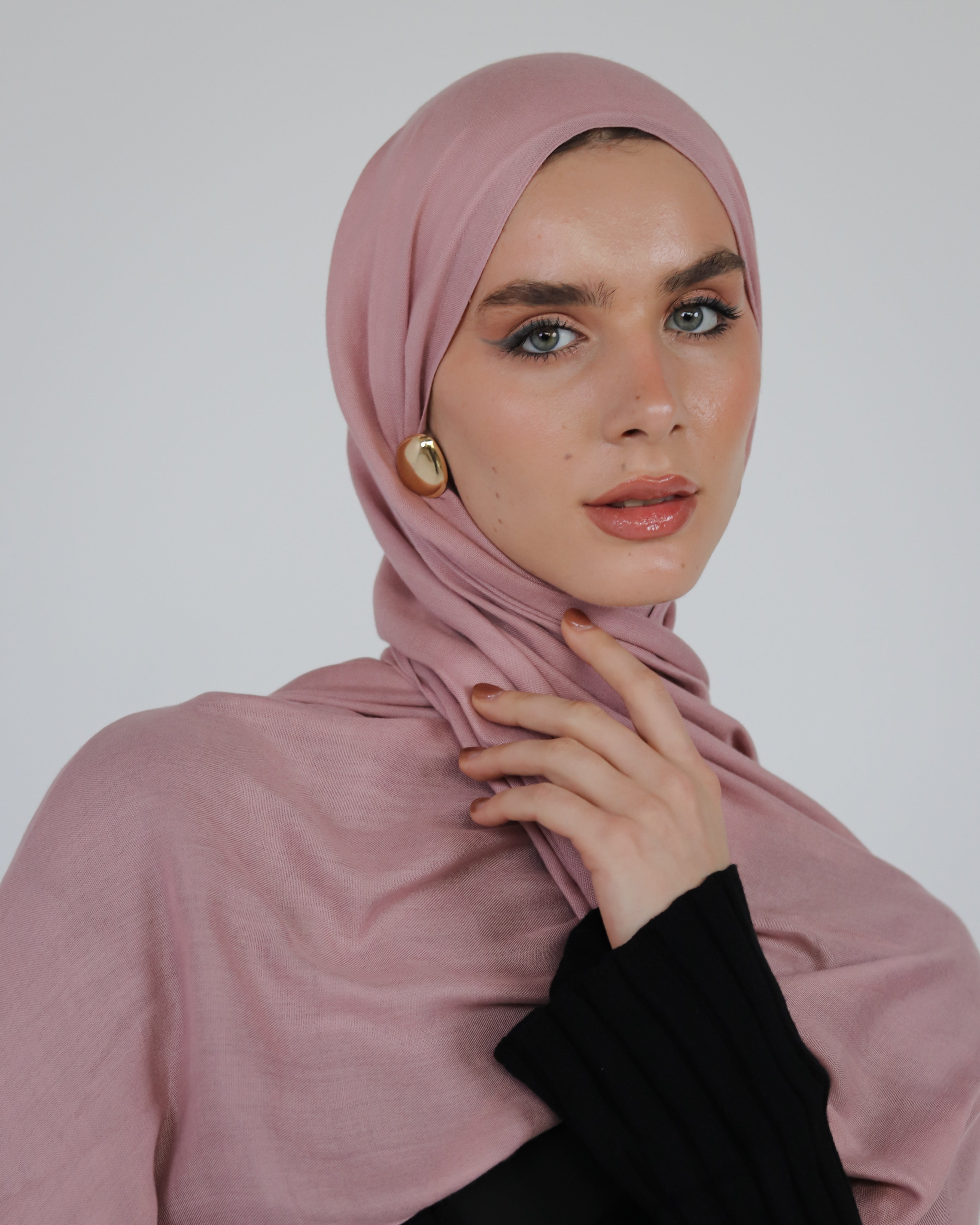 Elite Modal Scarf - Dusty Rose