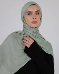 Elite Modal Scarf  - Matcha Milk